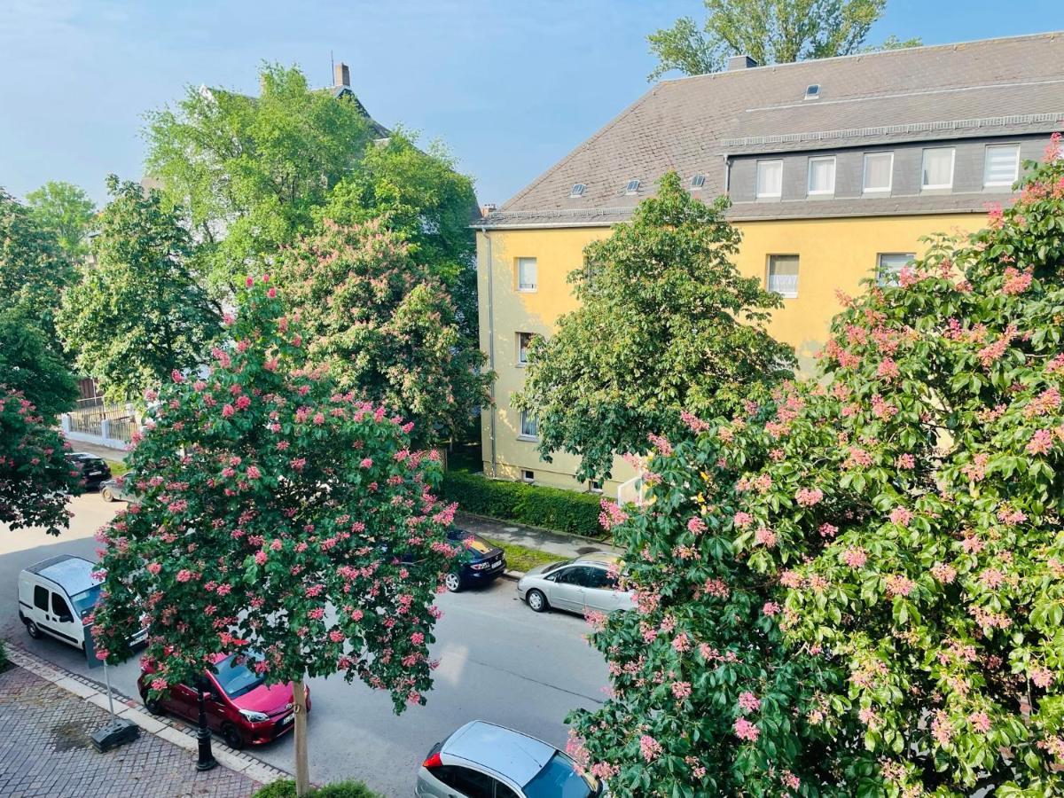 "Glueck Auf" Lichtdurchflutete Schicke Ferienwohnung In Zwickau Kültér fotó